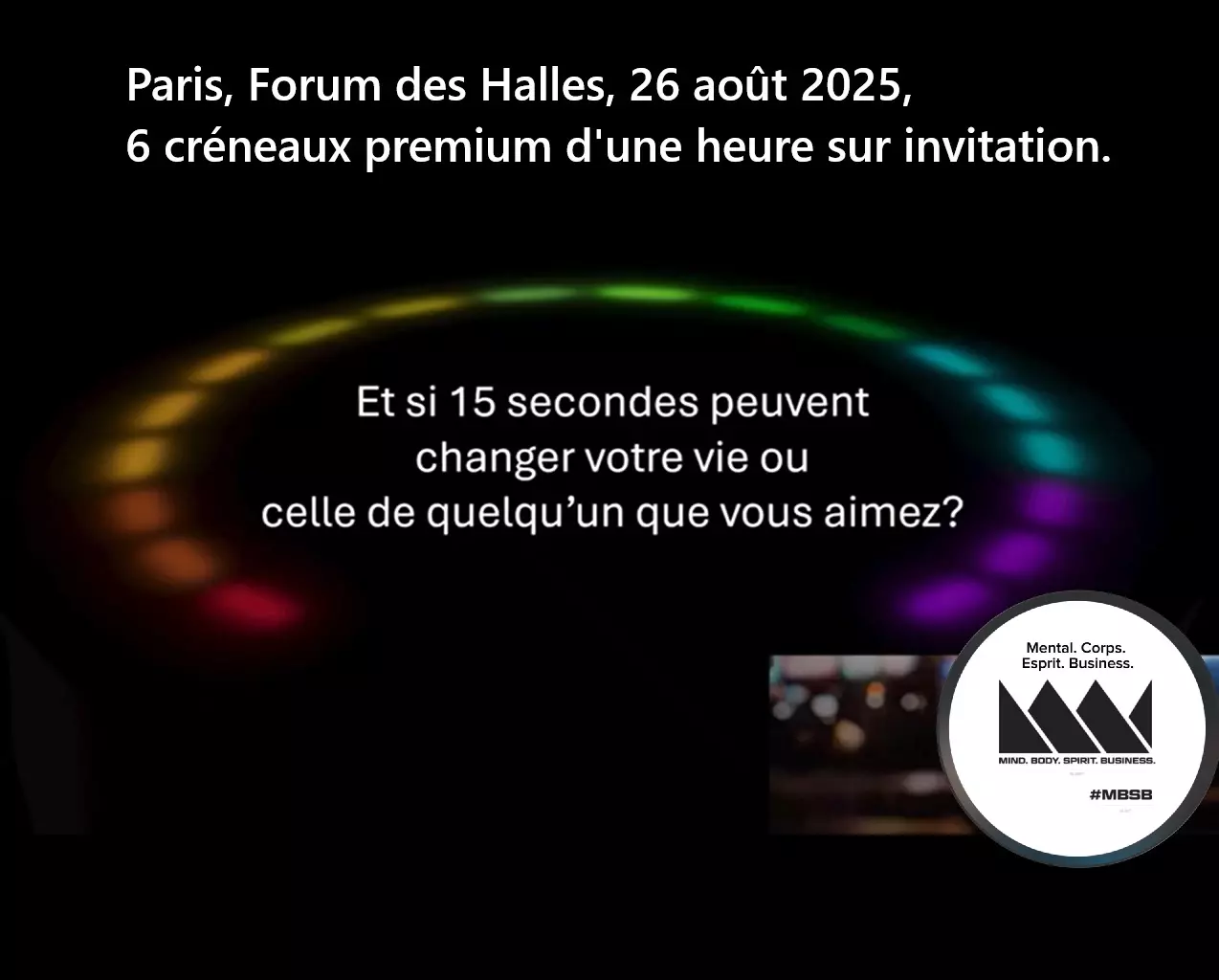 We Scan Europ, We Scan France, événement premium