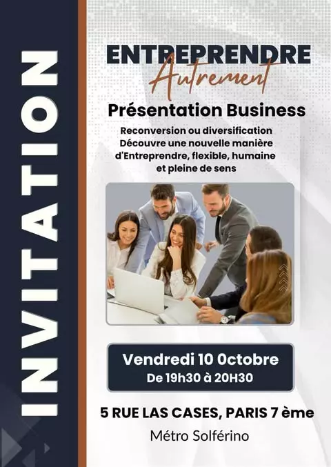 Entrependre Autrement, Paris, Opportunité Business