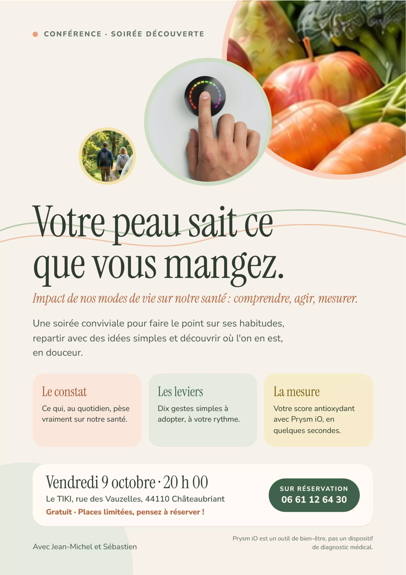 Votre peau siat ce que vous mangez